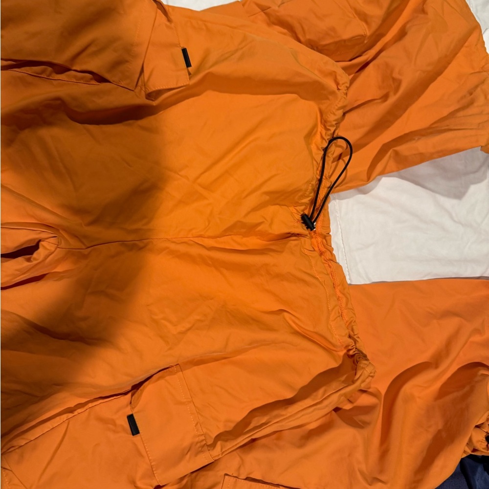 Vibrant Orange Cargo Pants